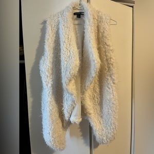 Fluffy vest
